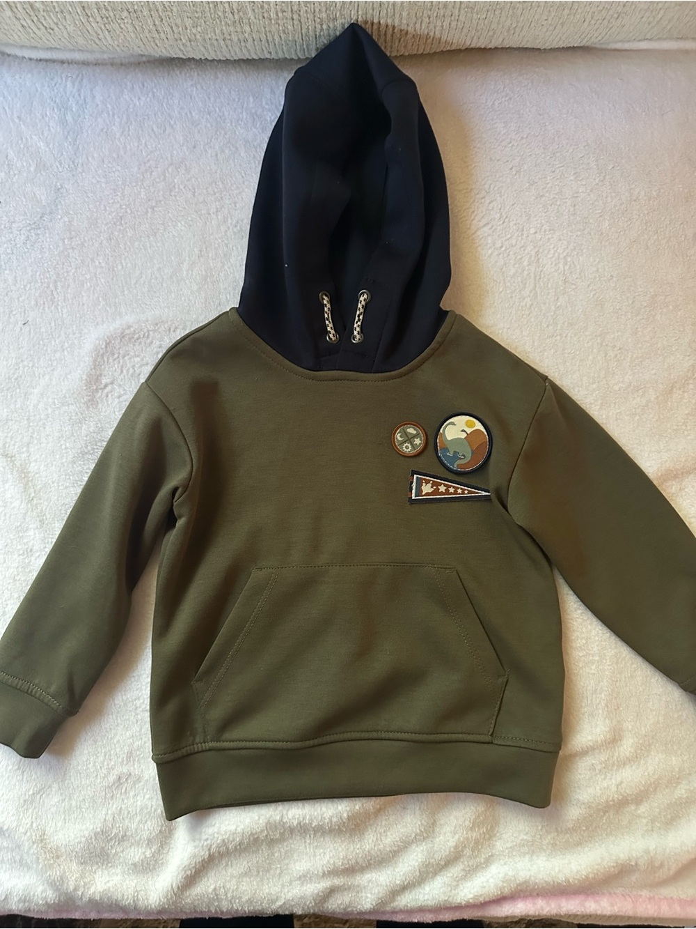 Tommy Bahama Olive Green Pullover Hoodie with Pants Size 18M
